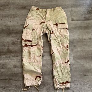 Desert Camo Cargo Pants for Men